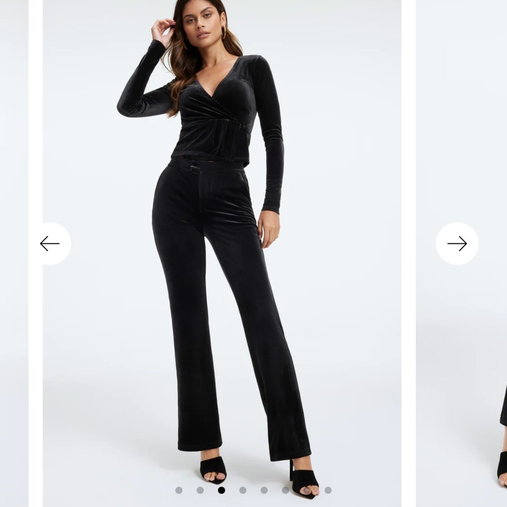 Good American velvet set